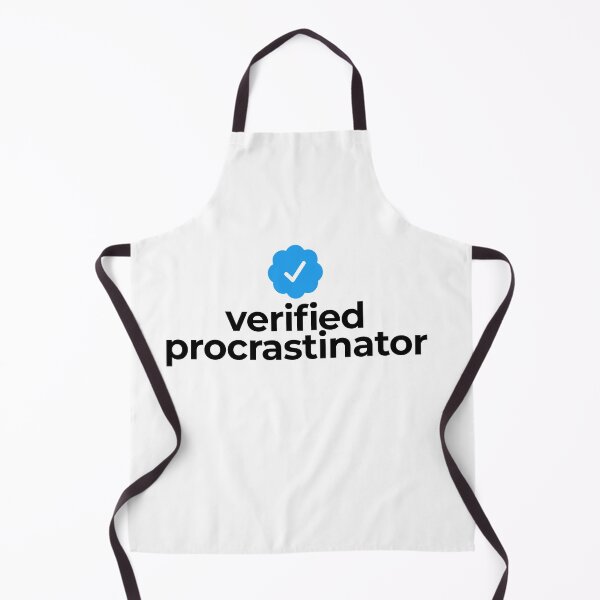 Item preview, Verified procrastinator designed and sold by EnjoyMyTees.