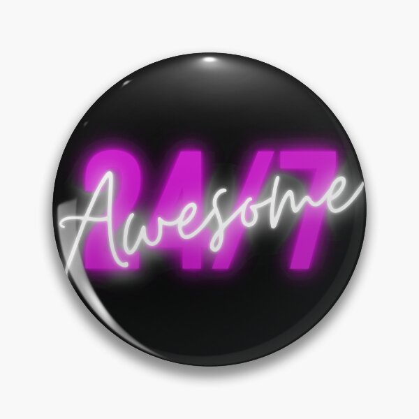 Item preview, Awesome 24/7 designed and sold by PunMan Army.