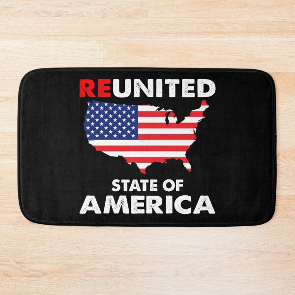 Item preview, Reunited State of America Flag Map designed and sold by Niishouseca.