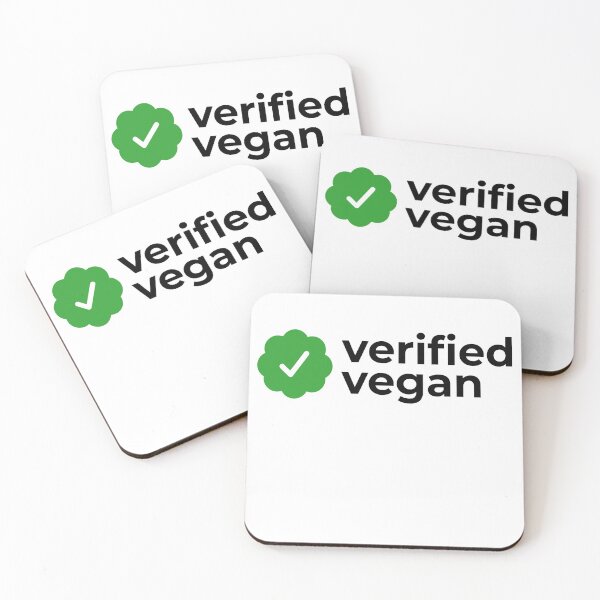 Artikelvorschau, Verifizierter Veganer mit grünem Häkchen entworfen und verkauft von EnjoyMyTees.
