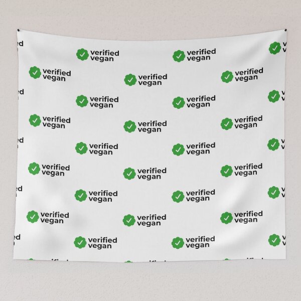 Item preview, Verified vegan with green check designed and sold by EnjoyMyTees.
