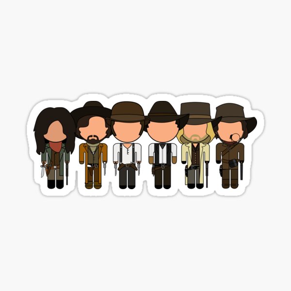 Item preview, Young Guns Movie Icons - "Vector-Eds" designed and sold by TwistedKoala.