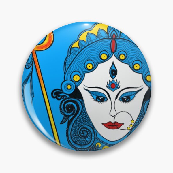 Item preview, The Divine Mother - Ferocious and calm designed and sold by Richa Maurya.