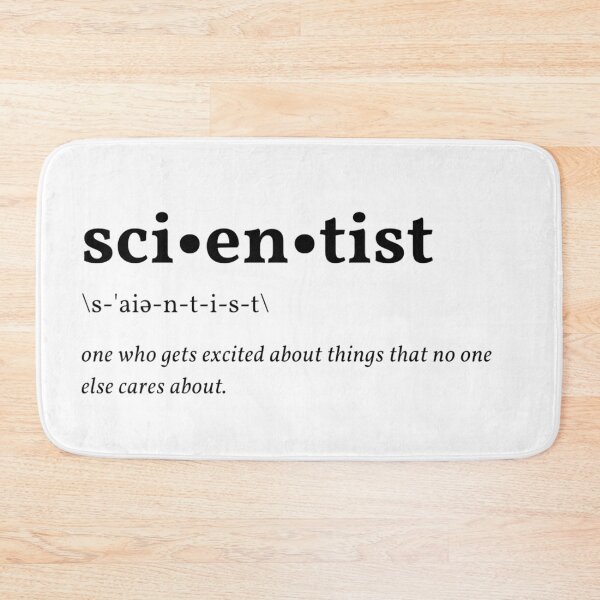 Item preview, Scientist definition designed and sold by Nena Vossen.
