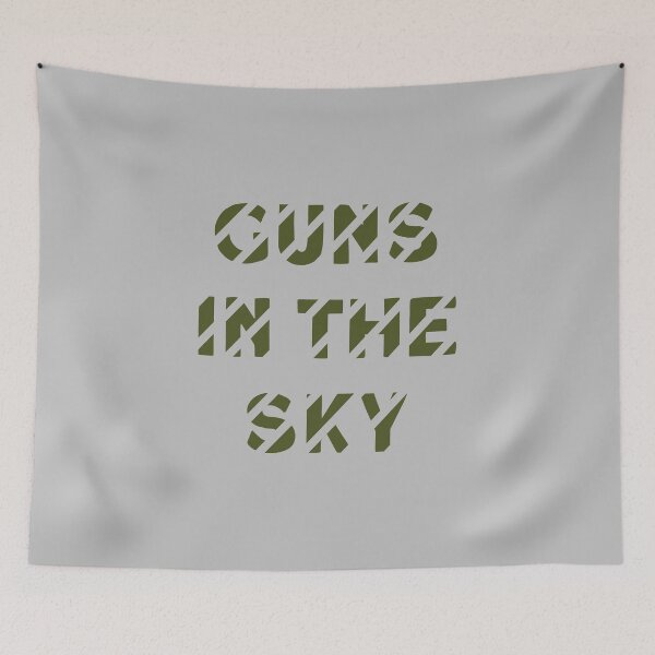 Item preview, Guns In The Sky, green designed and sold by perezzzoso.