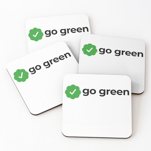 Item preview, Go green with green check designed and sold by EnjoyMyTees.