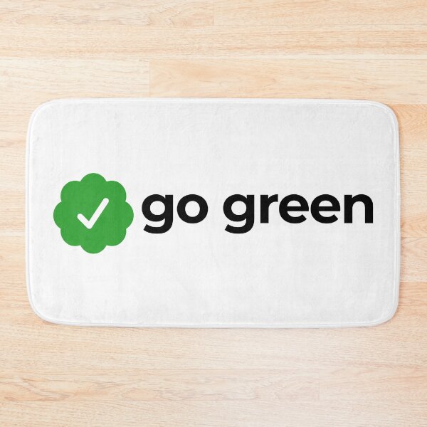 Item preview, Go green with green check designed and sold by EnjoyMyTees.