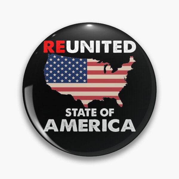Item preview, Reunited State of America Flag Vintage designed and sold by Niishouseca.