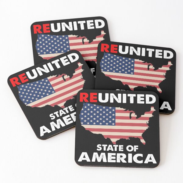 Item preview, Reunited State of America Flag Vintage designed and sold by Niishouseca.