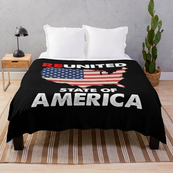 Item preview, Reunited State of America Flag Vintage designed and sold by Niishouseca.