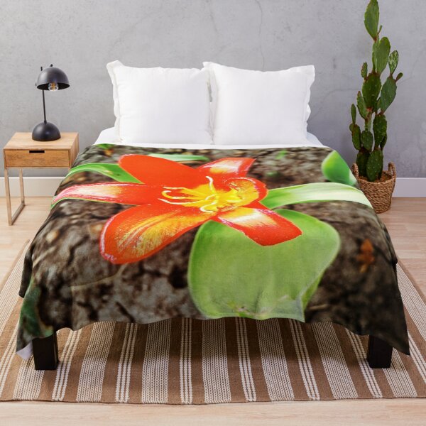 Item preview, Red beautiful tiger lily in full blossom, natural background designed and sold by helenkaiy.