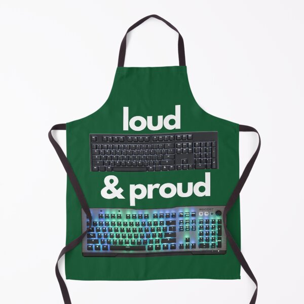 Item preview, Loud & Proud- Mechanical Keyboards designed and sold by UnleyDesign.