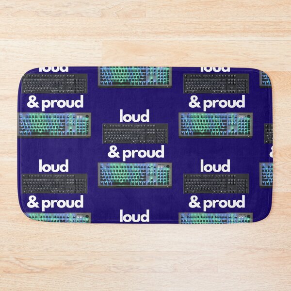 Item preview, Loud & Proud- Mechanical Keyboards designed and sold by UnleyDesign.
