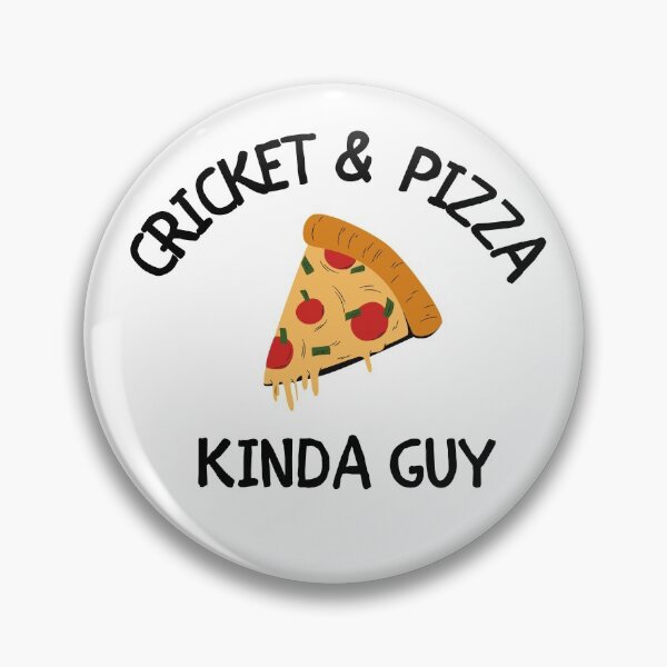 Item preview, Cricket & pizza kinda guy designed and sold by TheGreenGoat.