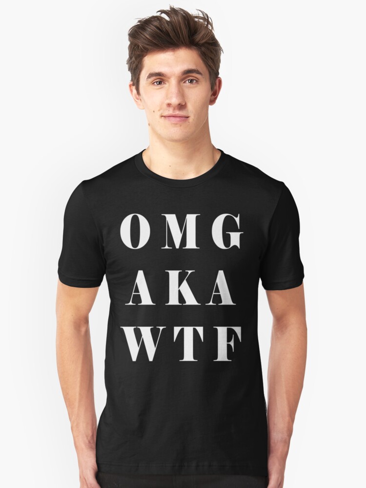white aka shirt