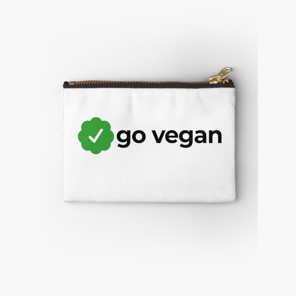 Item preview, Go vegan with green check designed and sold by EnjoyMyTees.