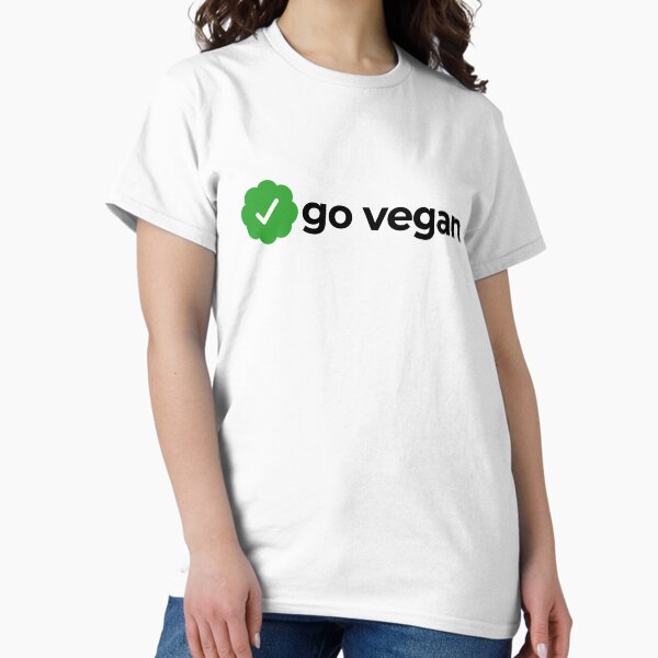 Artikel-Vorschau von Vegan werden mit grünem Häkchen, designt und verkauft von EnjoyMyTees.