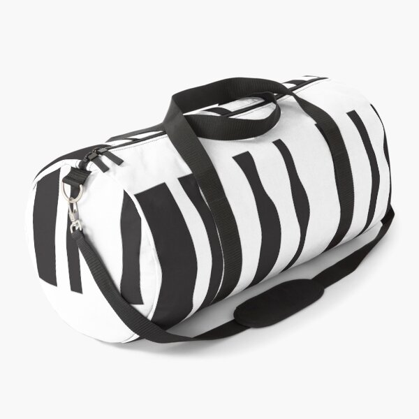 Item preview, Black & White Ragged Stripes designed and sold by Gubbz.