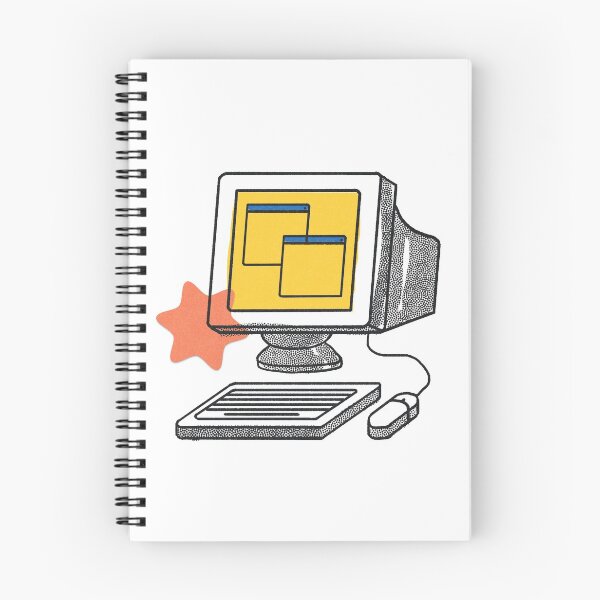 Item preview, Retro computer designed and sold by Sara Marcos.