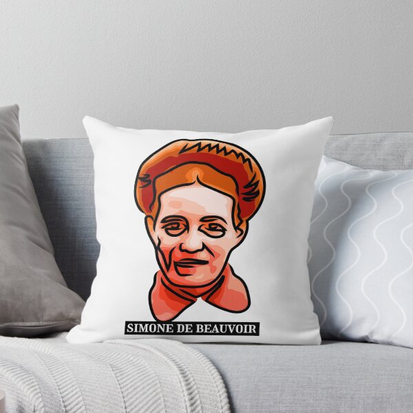 Item preview, Portrait of Simone de Beauvoir designed and sold by Xdelacra.