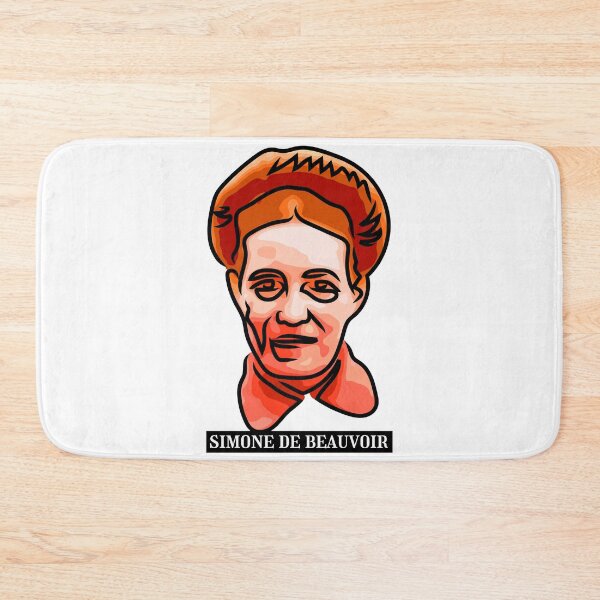 Item preview, Portrait of Simone de Beauvoir designed and sold by Xdelacra.