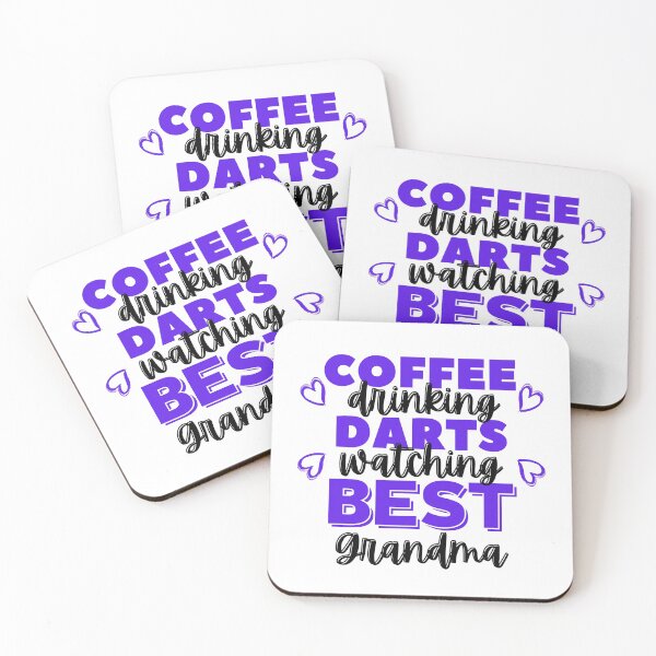 Item preview, Coffee drinking. Darts watching. Best grandma designed and sold by TheGreenGoat.