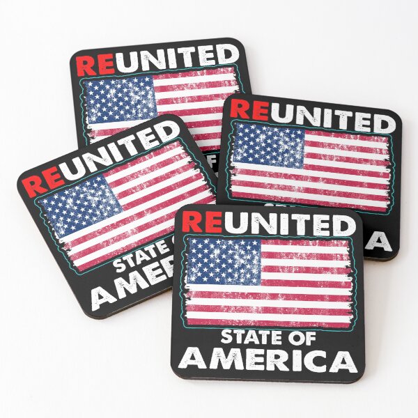 Item preview, Reunited State of America Flag designed and sold by Niishouseca.