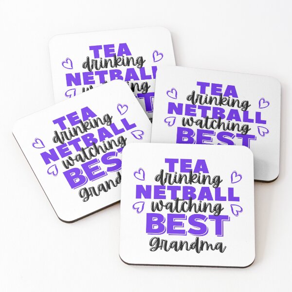 Item preview, Tea drinking. Netball watching. Best grandma designed and sold by TheGreenGoat.