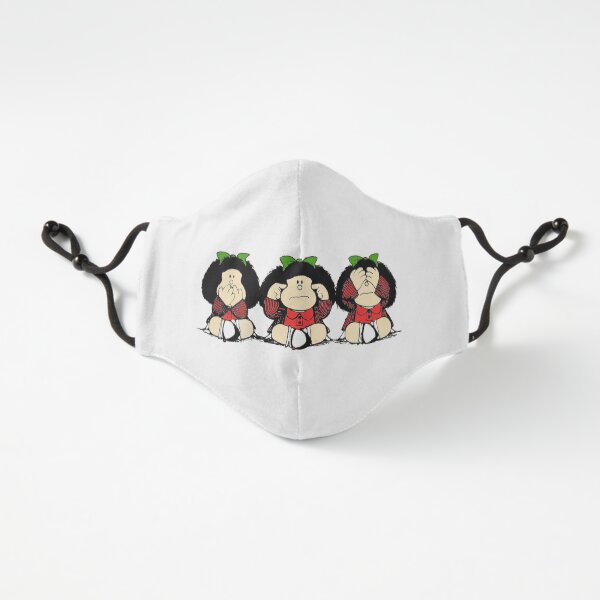 Mafalda et ses gestes Masque ajusté