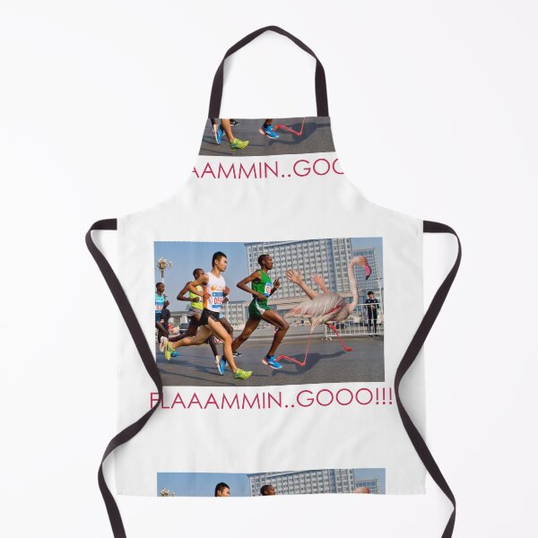 Item preview, Flamingo marathon poster - by biggCheddar designed and sold by biggCheddar.