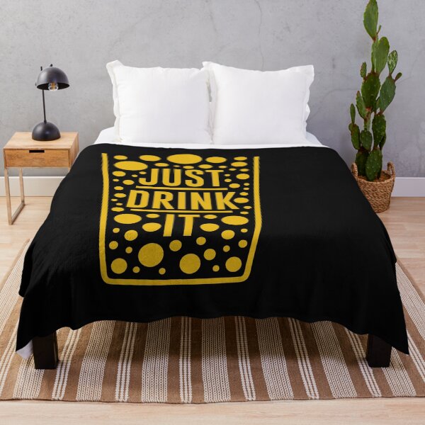 Item preview, Just Drink It -funny beer quotes designed and sold by shivani21061993.
