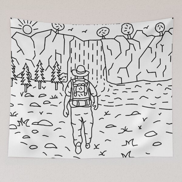 Item preview, Adventure - Take a hike mountain designed and sold by Nature-mark.