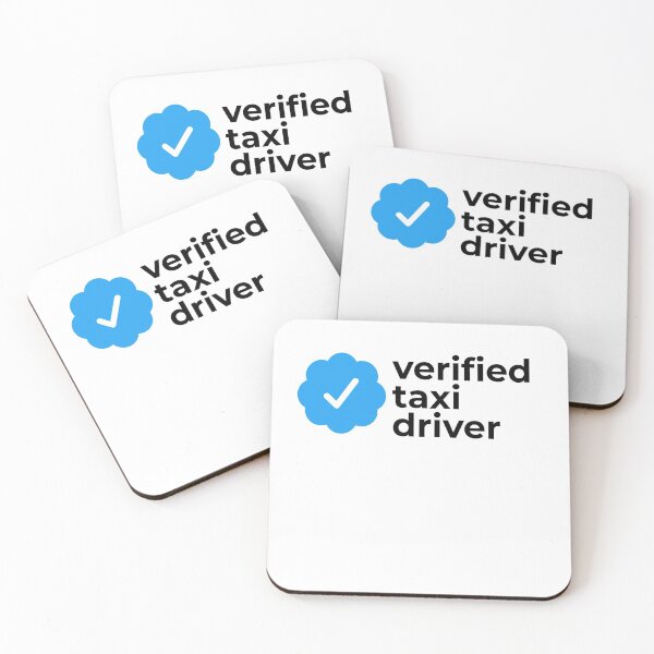 Item preview, Verified taxi driver designed and sold by EnjoyMyTees.