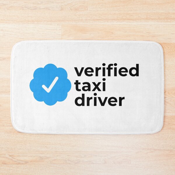 Item preview, Verified taxi driver designed and sold by EnjoyMyTees.