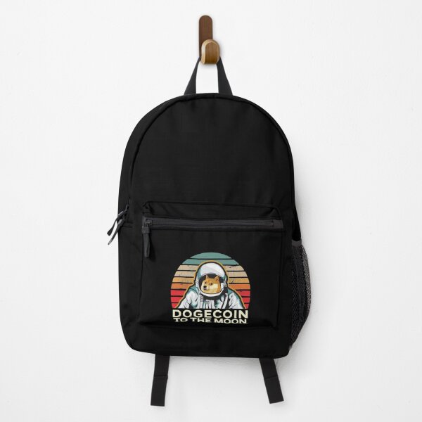 Item preview, Retro Vintage Dogecoin to the Moon designed and sold by TheTeeSupplyCo.