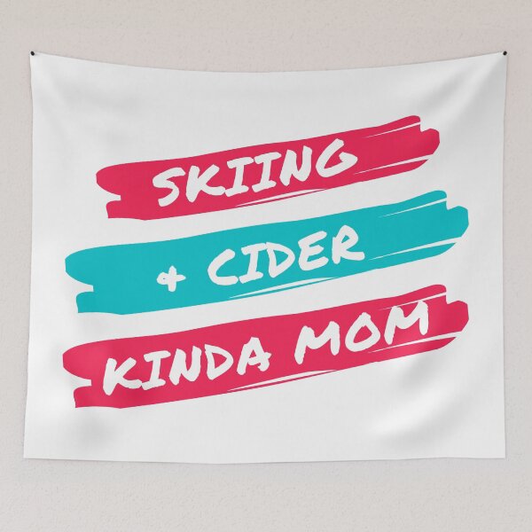 Item preview, Skiing and cider kinda mom designed and sold by TheGreenGoat.