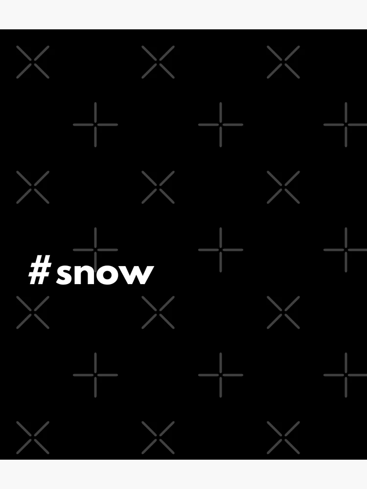 Thumbnail 3 of 3, Backpack, Hashtag Snow designed and sold by HashtagZone.
