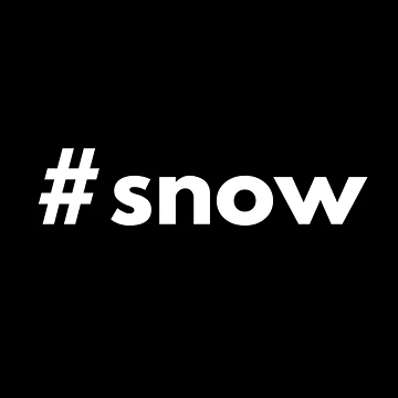 Artwork thumbnail, Hashtag Snow by HashtagZone