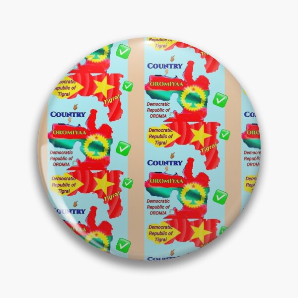 Item preview, Democratic Republic Of Oromia and Democratic Republic Of Tigrai designed and sold by OroCan.