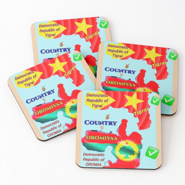 Item preview, Democratic Republic Of Oromia and Democratic Republic Of Tigrai designed and sold by OroCan.