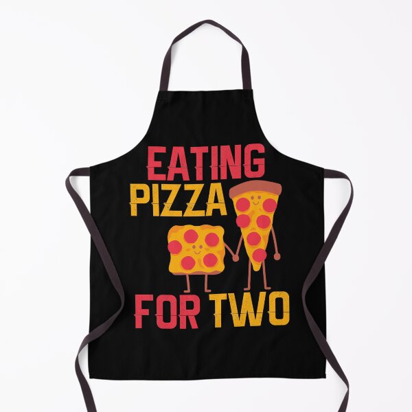Item preview, Eating pizza for two - gift for pregnant pizza lovers designed and sold by hyggekrog.