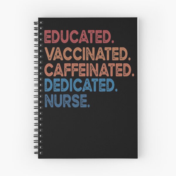 Item preview, educated  vaccinated caffeinated dedicated nurse designed and sold by OzyManDiaS90.