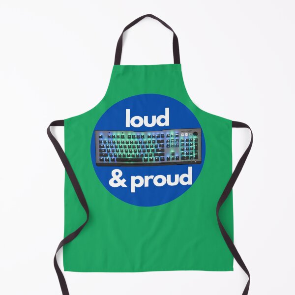 Item preview, Loud & Proud- Mechanical Keyboards for Gaming and Coding  designed and sold by UnleyDesign.