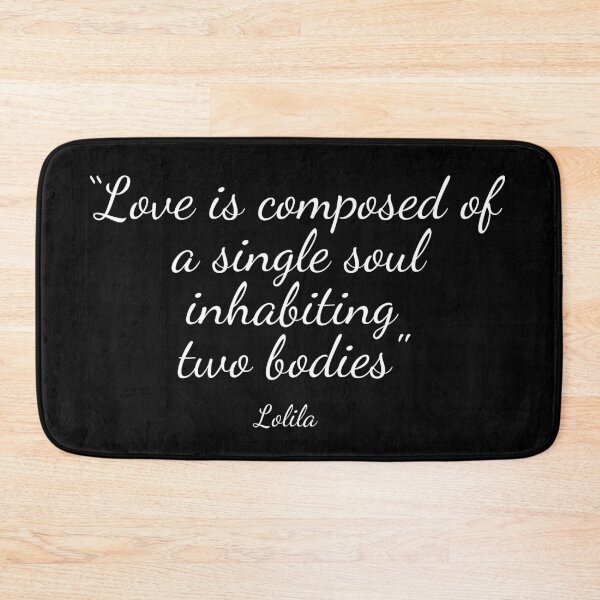 Item preview, Love is composed of a single soul inhabiting two bodies designed and sold by Lolilaa.