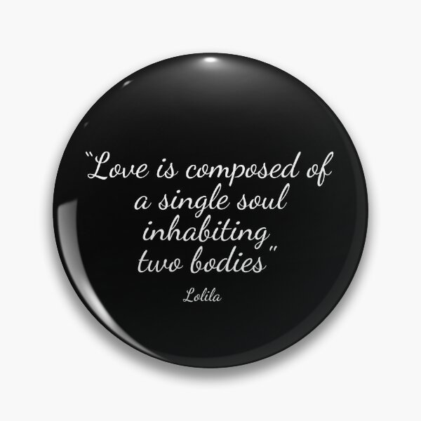 Item preview, Love is composed of a single soul inhabiting two bodies designed and sold by Lolilaa.