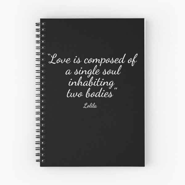 Item preview, Love is composed of a single soul inhabiting two bodies designed and sold by Lolilaa.