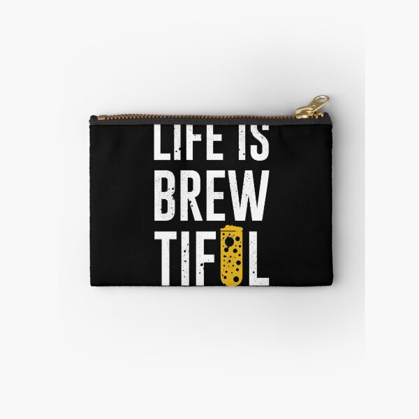 Item preview, Life Is Brew Tiful  -funny beer quotes designed and sold by shivani21061993.