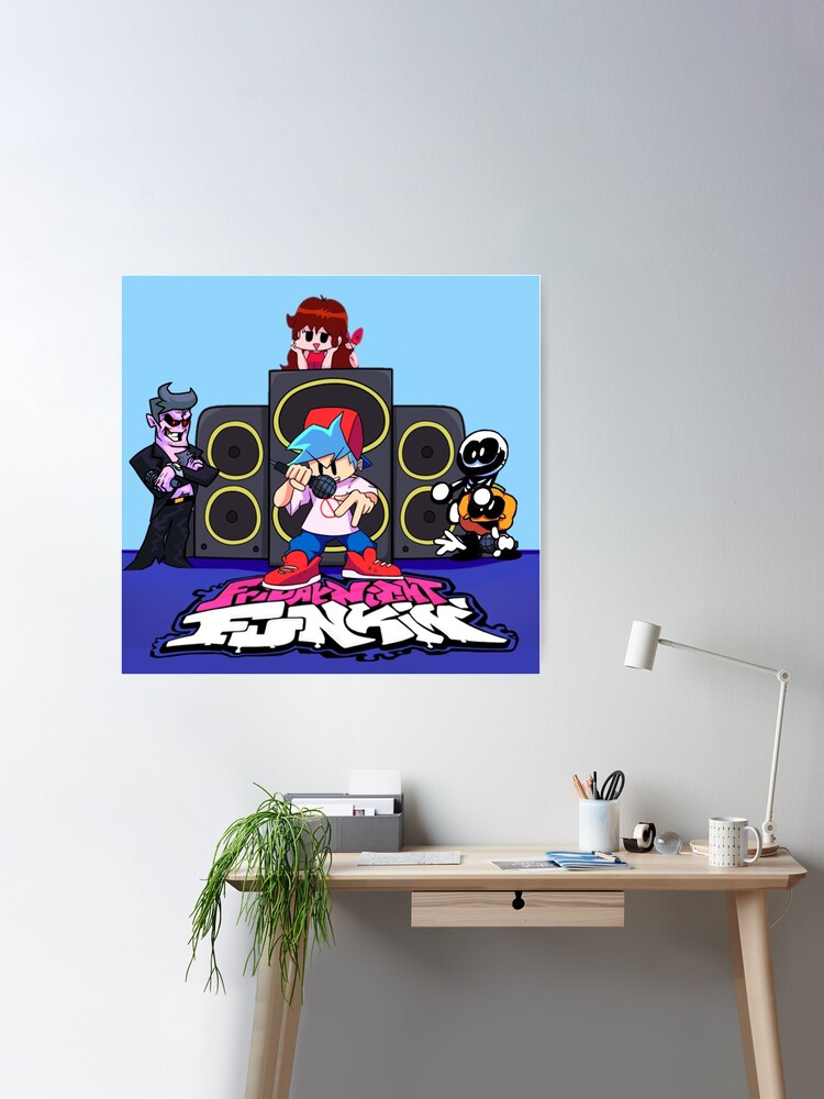 friday night funkin- music, videogames, disco-Friday Night Funkin Birthday  Poster for Sale by Alessandro Portavoce