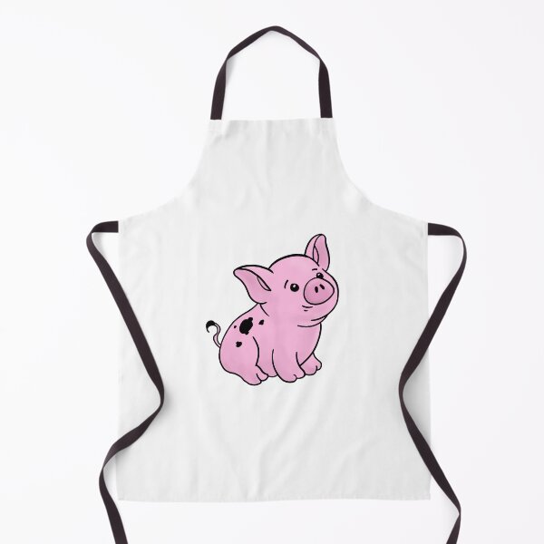 Item preview, Cute Piglet hand drawn with dirt on the back designed and sold by Mesyo.