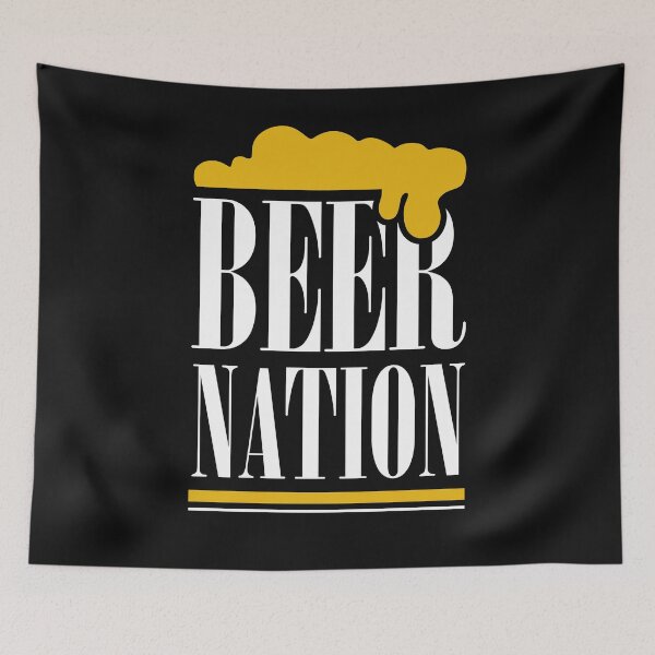 Item preview, Beer Nation -funny beer quotes designed and sold by shivani21061993.